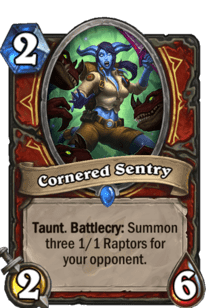 Cornered Sentry