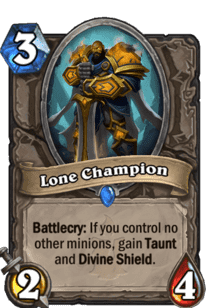 Lone Champion