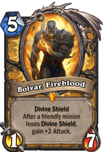 Bolvar, Fireblood