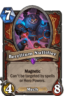 Beryllium Nullifier