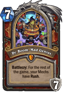 Dr. Boom, Mad Genius