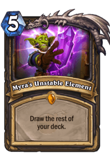 Myra's Unstable Element