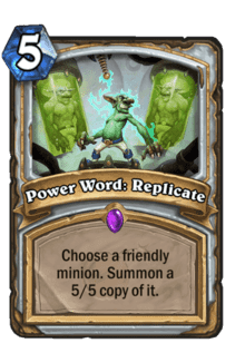 Power Word: Replicate