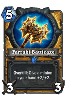 Farraki Battleaxe