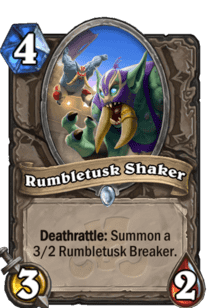 Rumbletusk Shaker