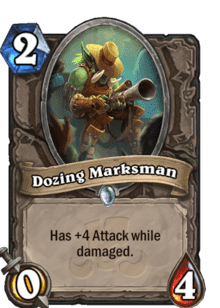 Dozing Marksman