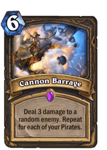 Cannon Barrage