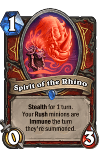 Spirit of the Rhino
