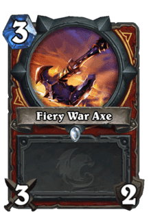 Fiery War Axe