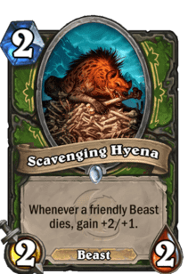 Scavenging Hyena