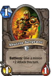 Abusive Sergeant