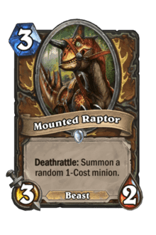 Mounted Raptor