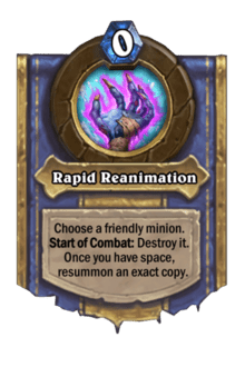 Rapid Reanimation