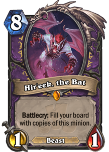 Hir'eek, the Bat - Rastakhan's Rumble