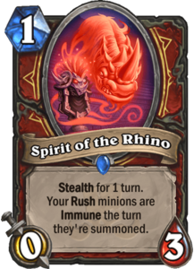 Spirit of the Rhino - Rastakhan's Rumble