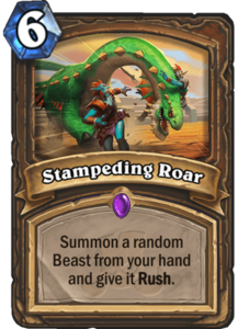 Sstampeding Roar - Rastakhan's Rumble