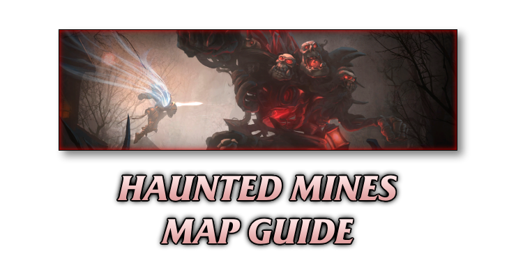 Haunted Mines Map Guide Banner Image