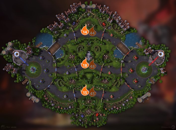 Dragon Shire Lava Wave Timings