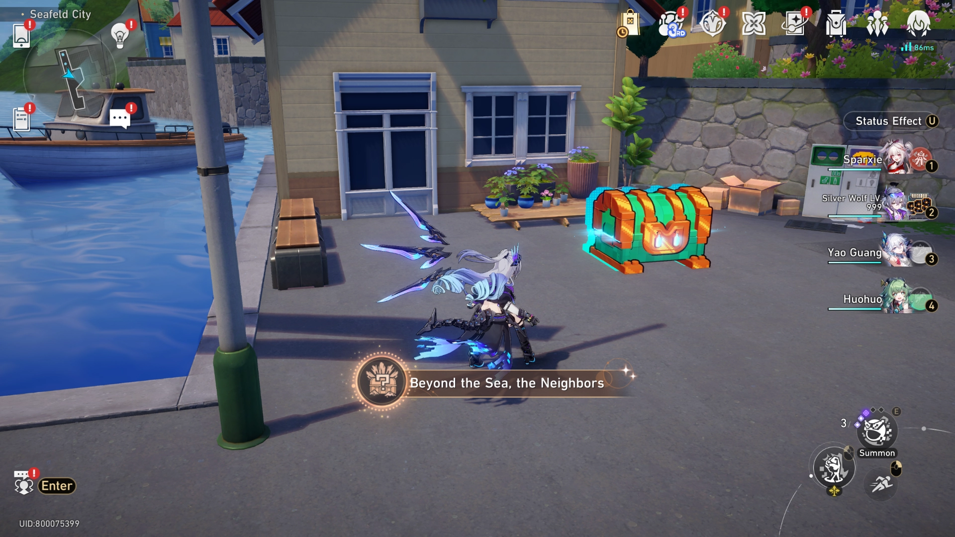 Beyond the Sea, the Neighbors achievement