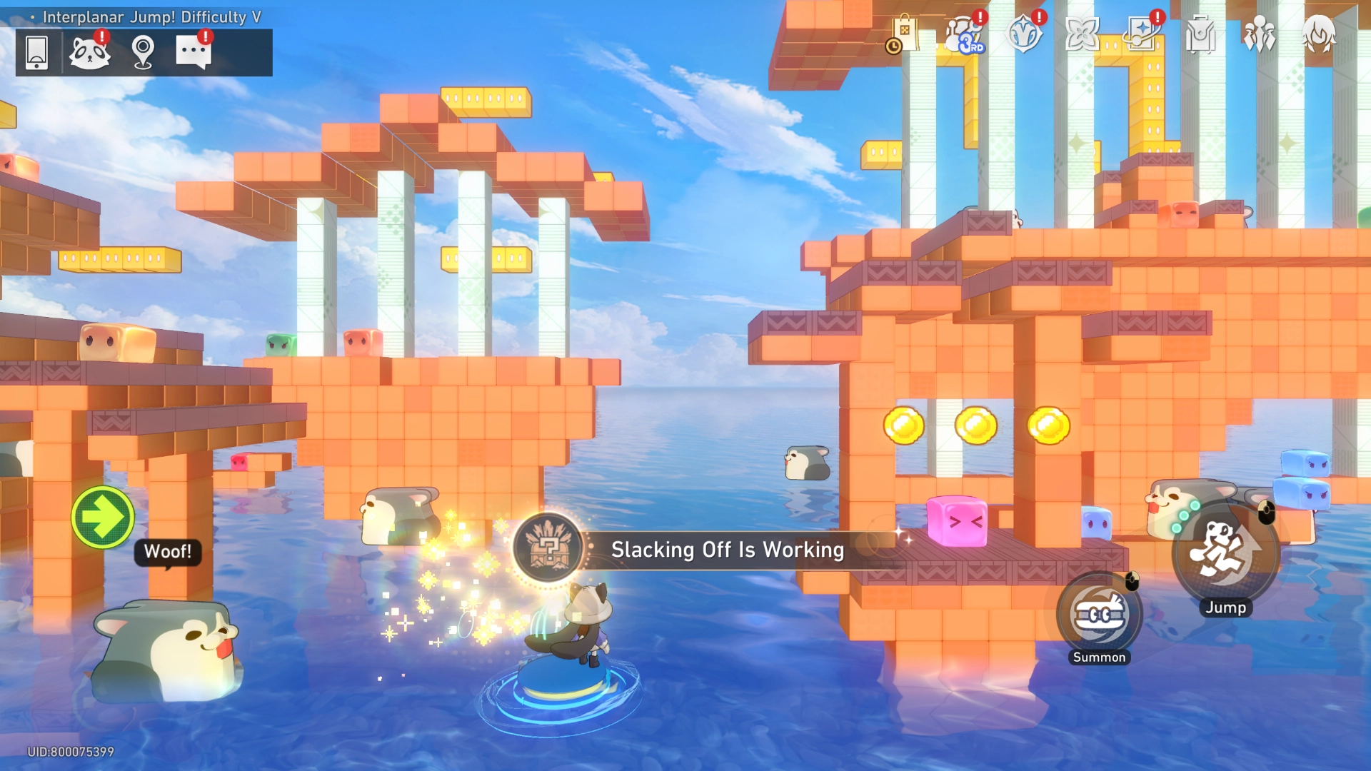 Slacking Off Is Working achievement