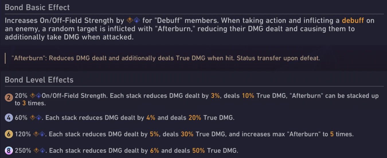 Debuff Bonds