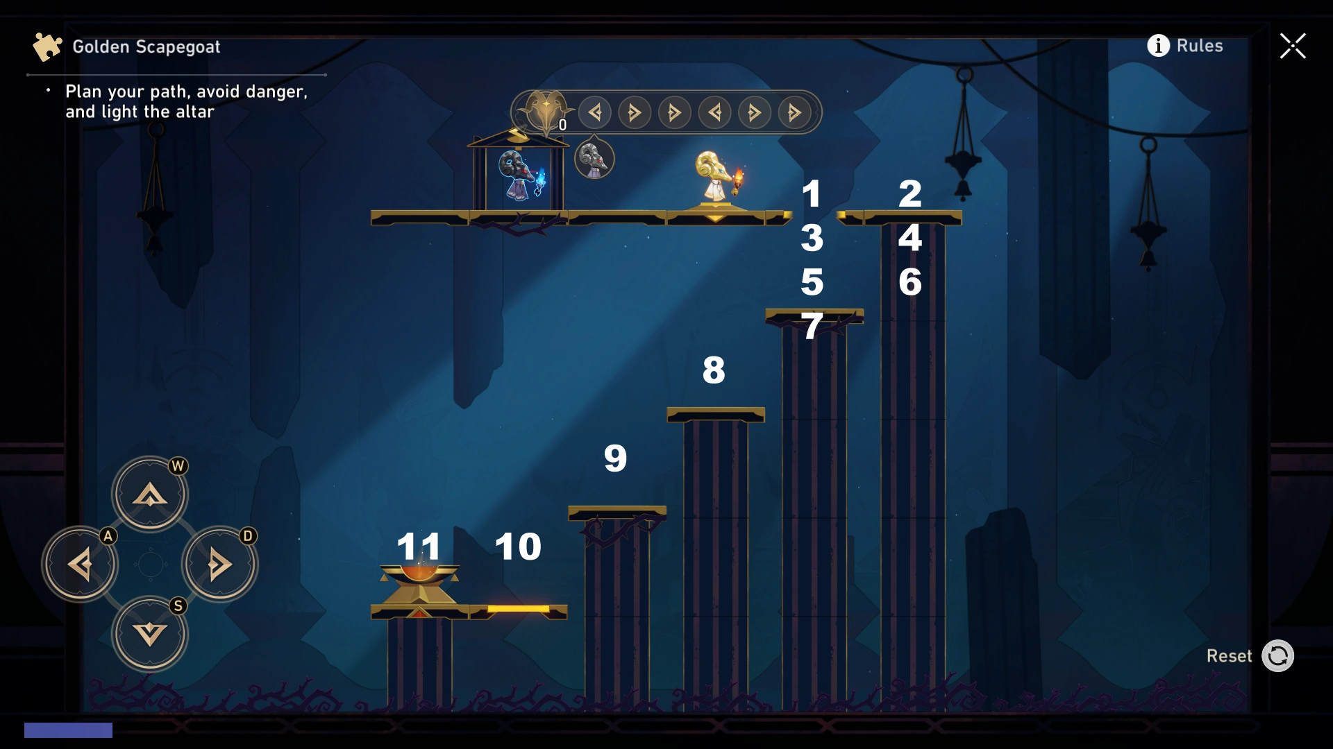Golden Scapegoat: Room V Light the Altar