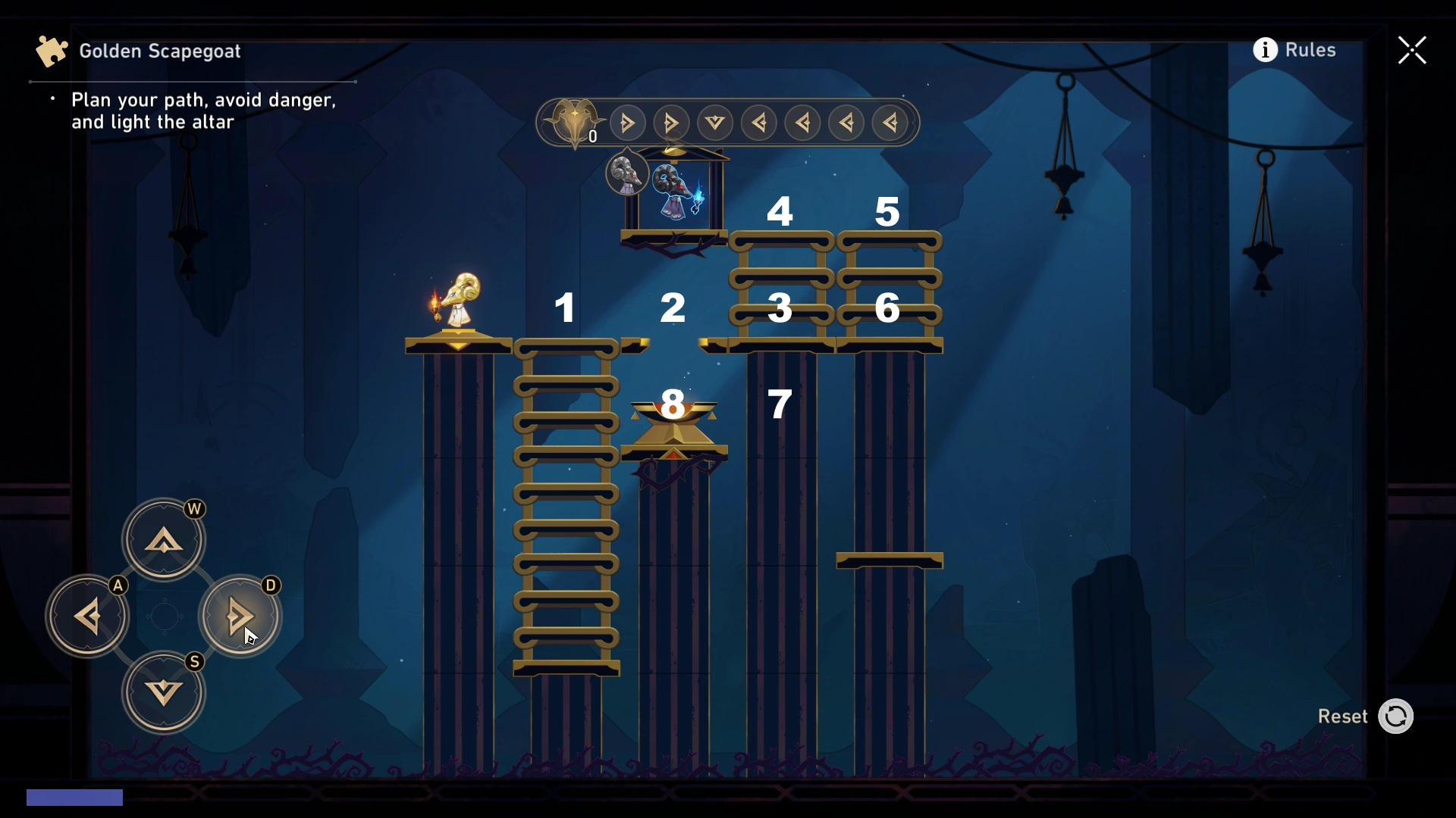 Golden Scapegoat: Room VI Light the Altar