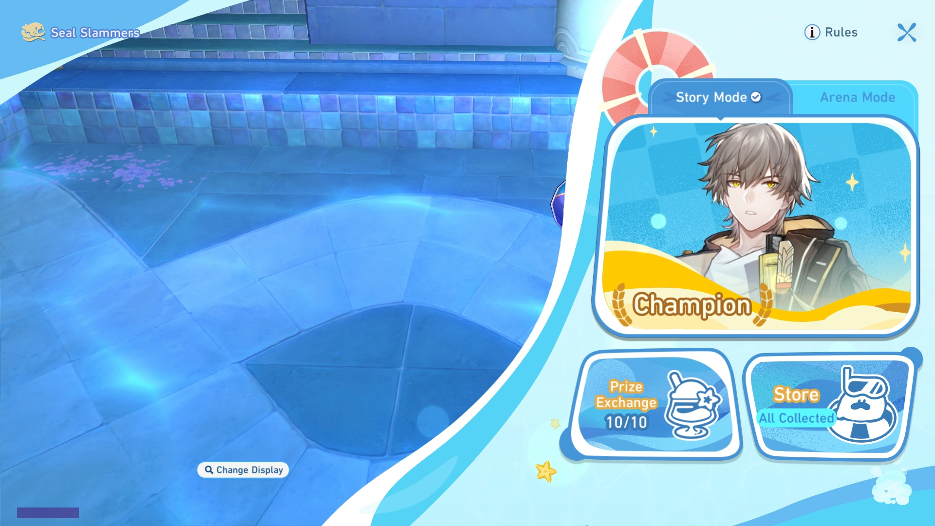 Seal Slammers Menu