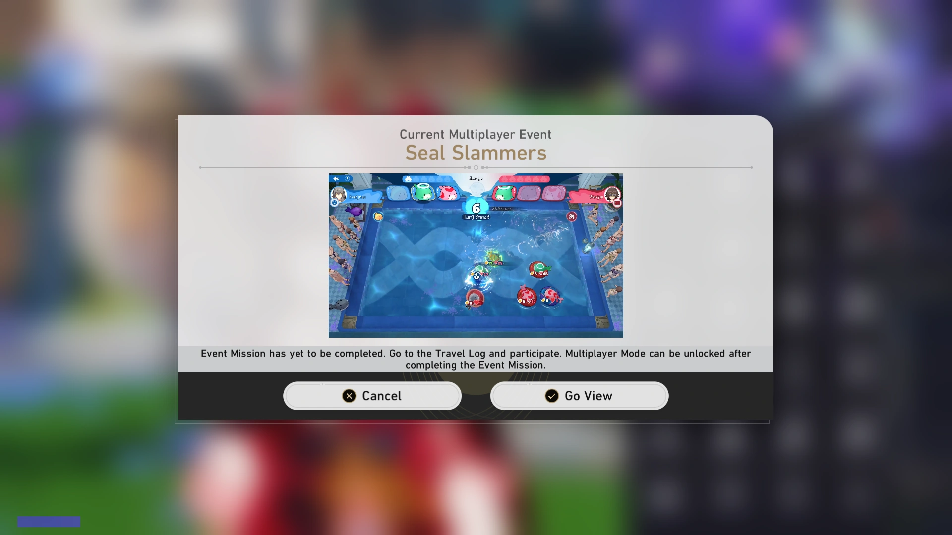 Multiplayer Mode in the Phone Menu
