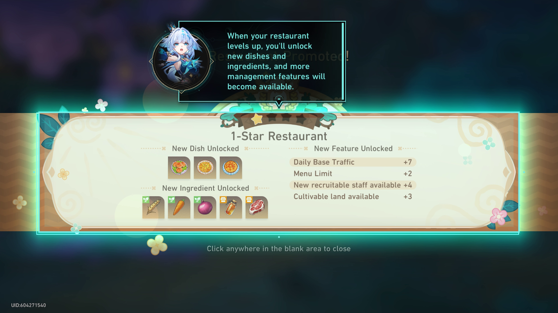 Restaurant Upgrades