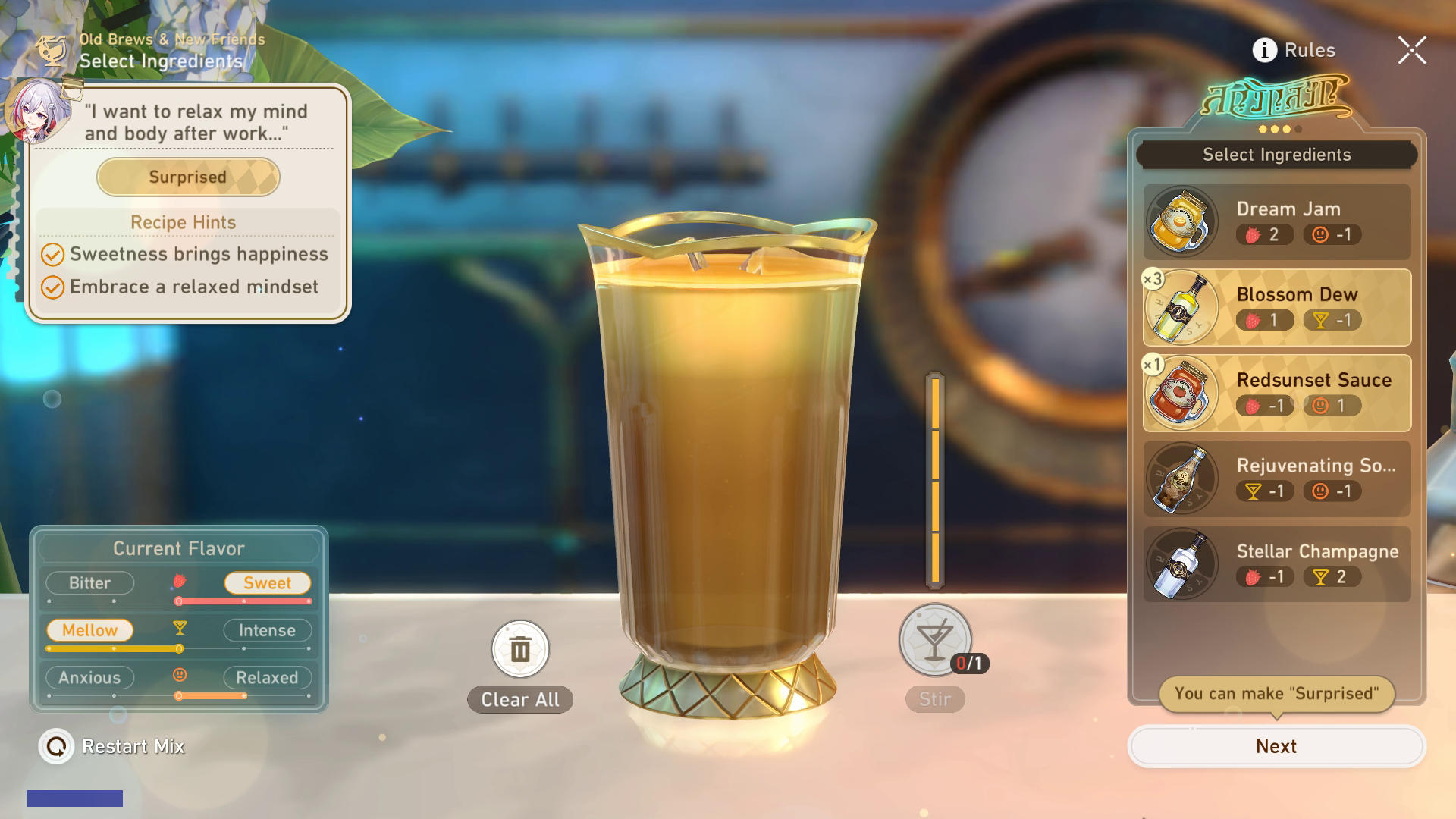 Surprised Recipe