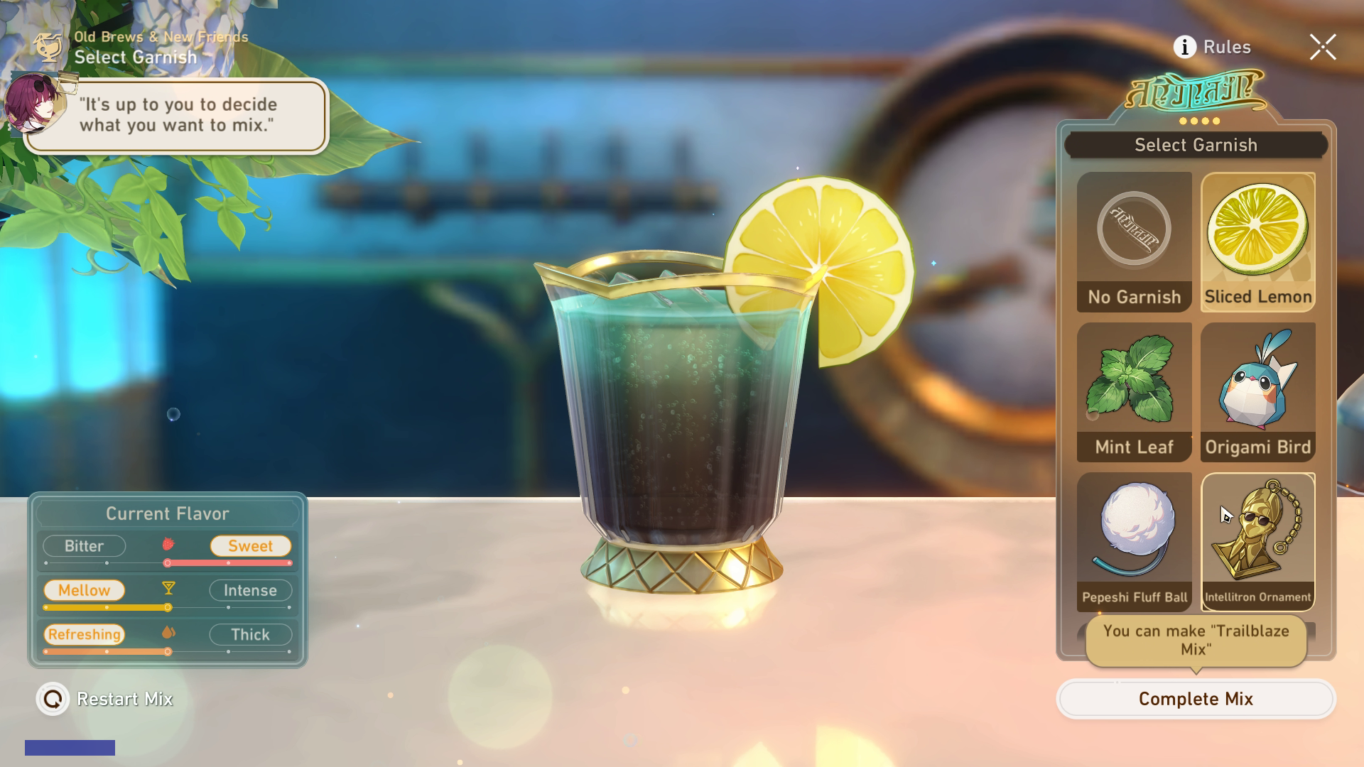 Tutorial: Garnish