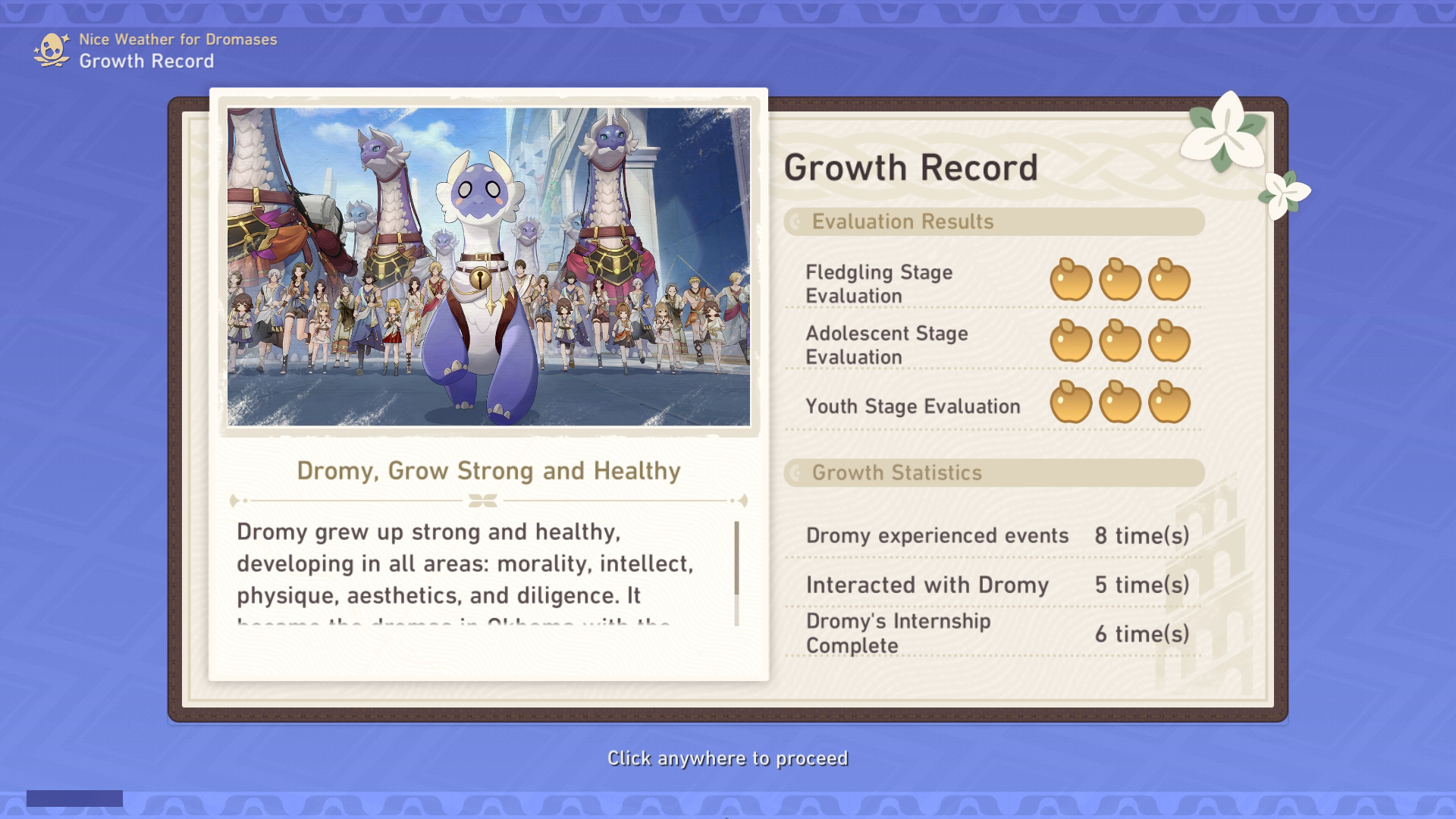 Nice Weather for Dromases Ending 1