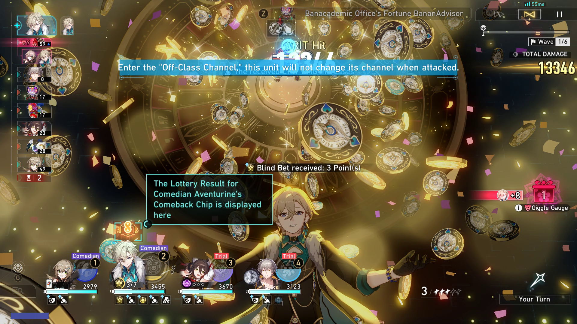 Aventurine's Surprise Bonus