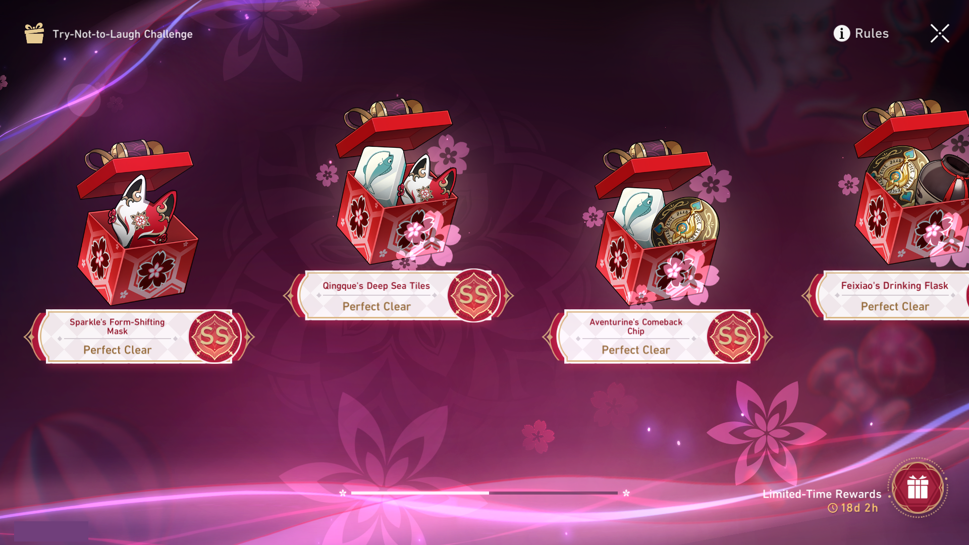 Try-Not-to-Laugh Challenge Event Menu