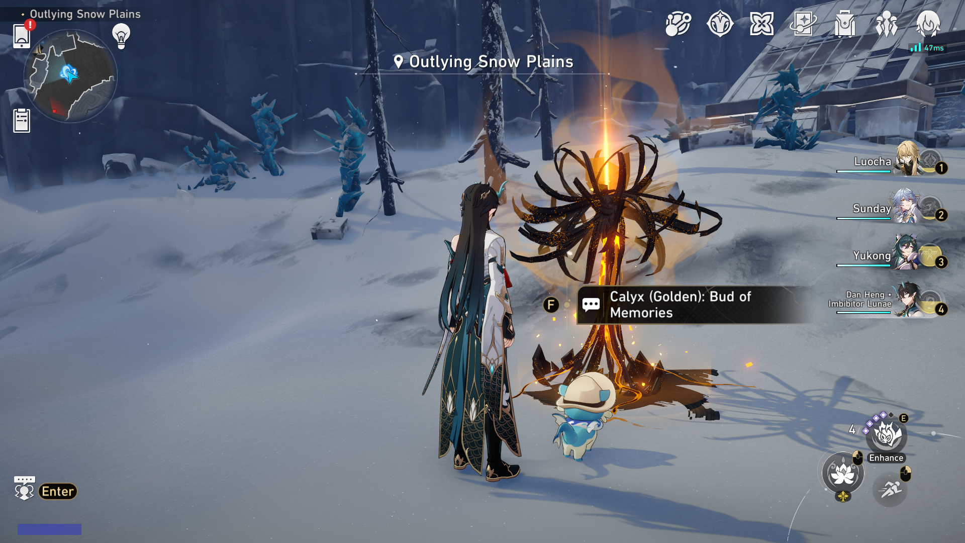 Example Calyx (Golden) Challenge Location