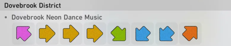 Dovebrook music score