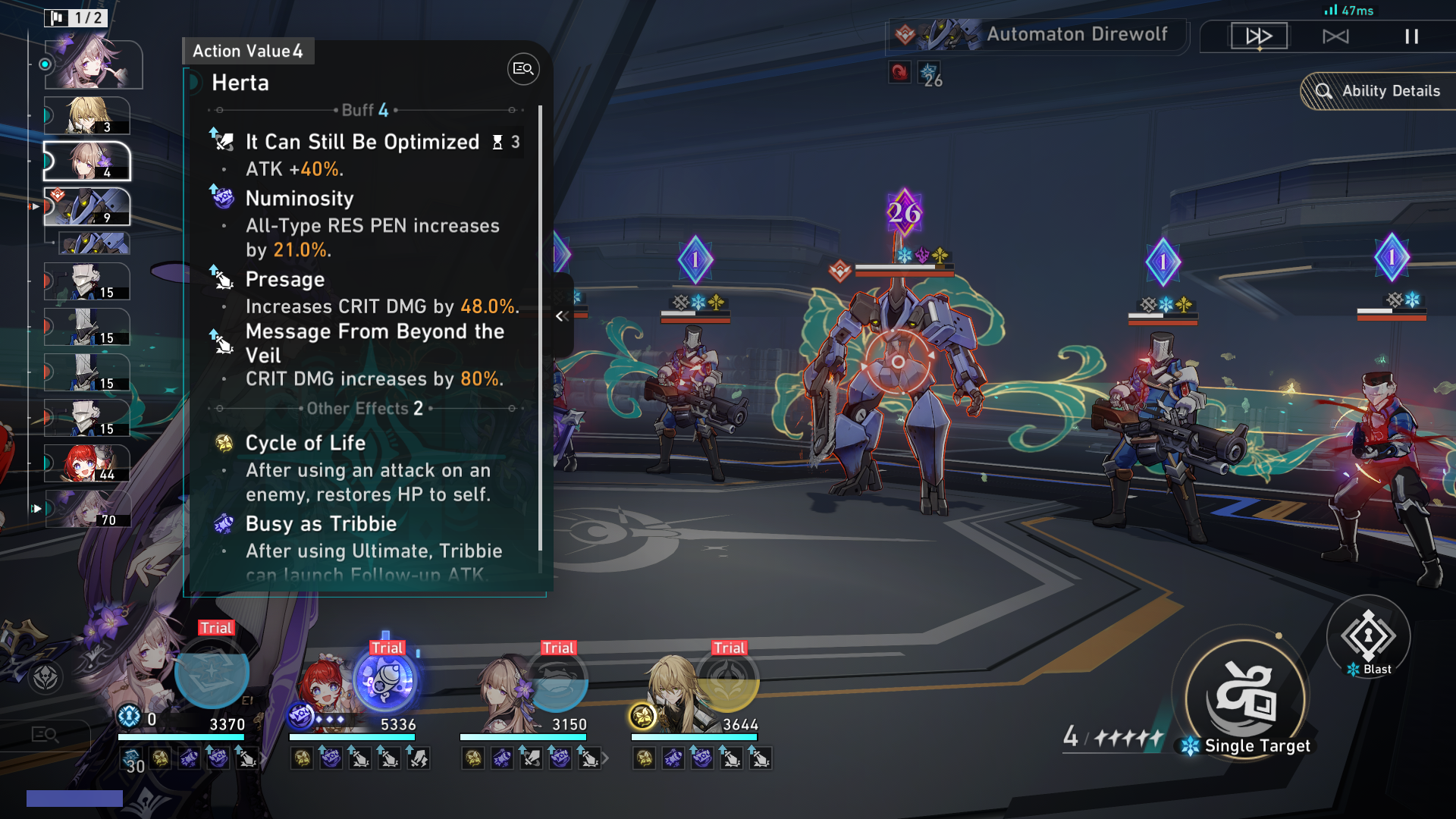 Action Order