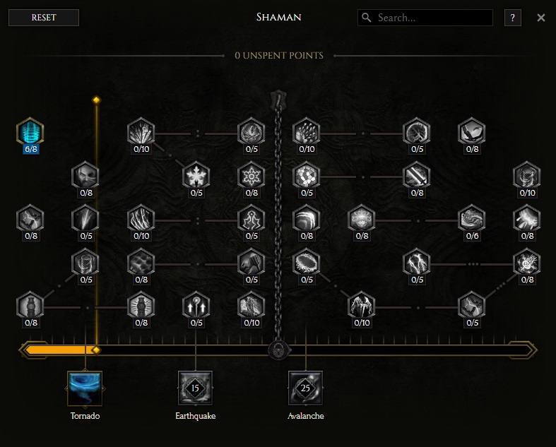 Shaman Passive Tree