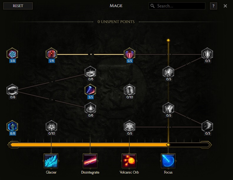 Mage Passive Tree