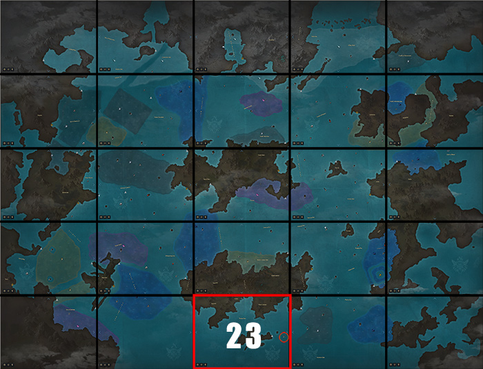 Island of Time Region Map