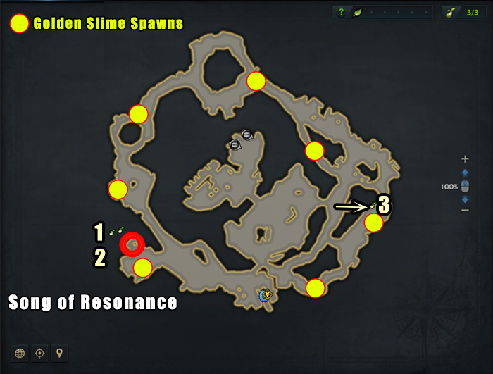 Slime Island Mokoko Map
