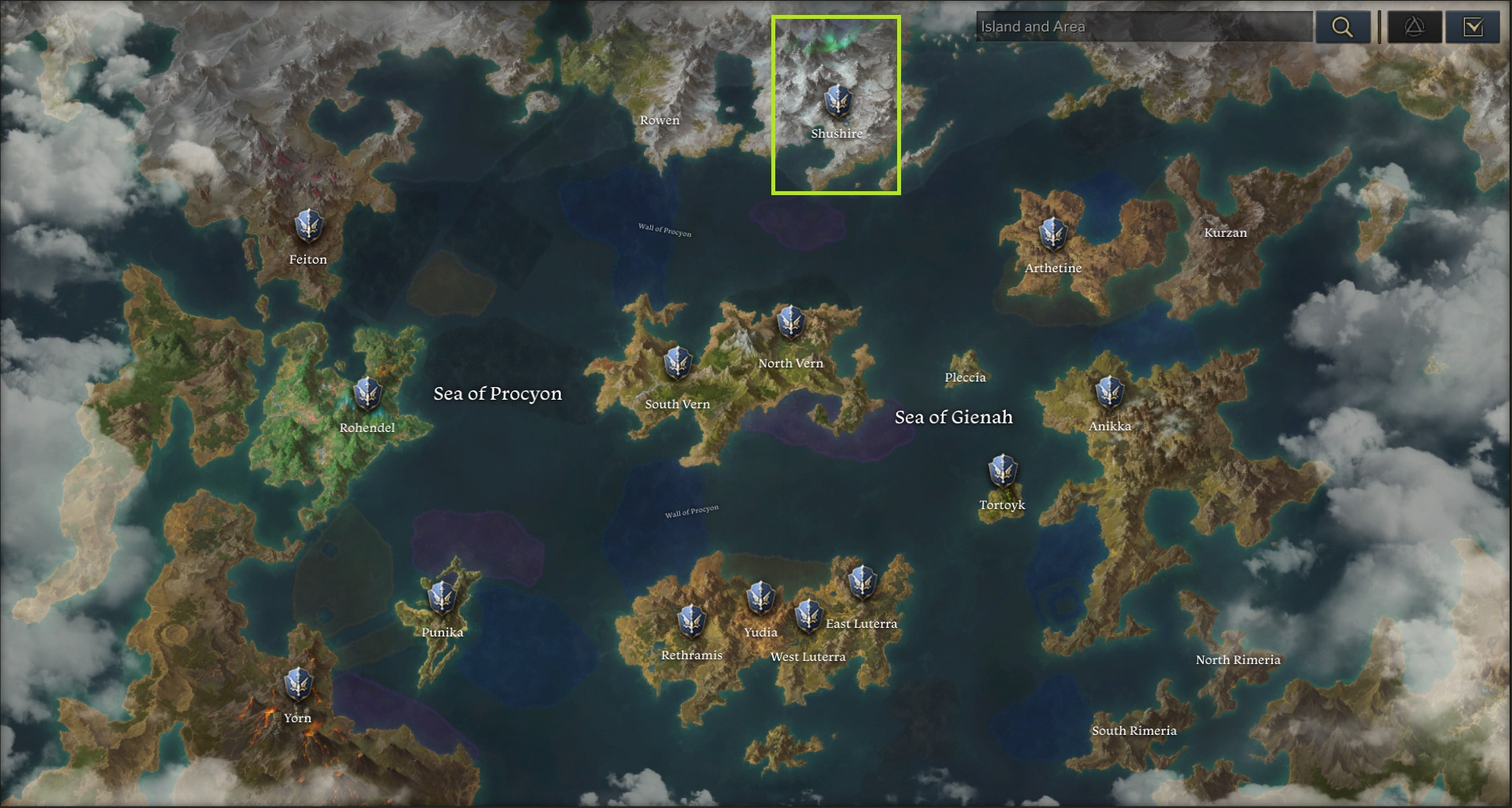 Lost Ark Mokoko Seeds Location Map Shushire