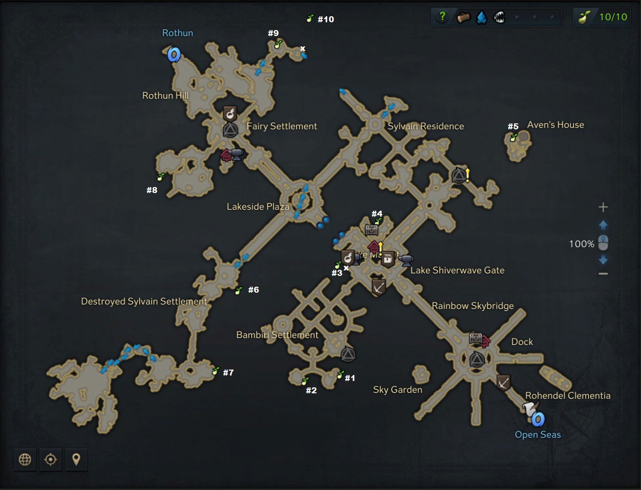 Lost Ark Mokoko Seeds Location Map Shushire