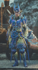 Rey Dau Gamma Set in Monster Hunter Wilds