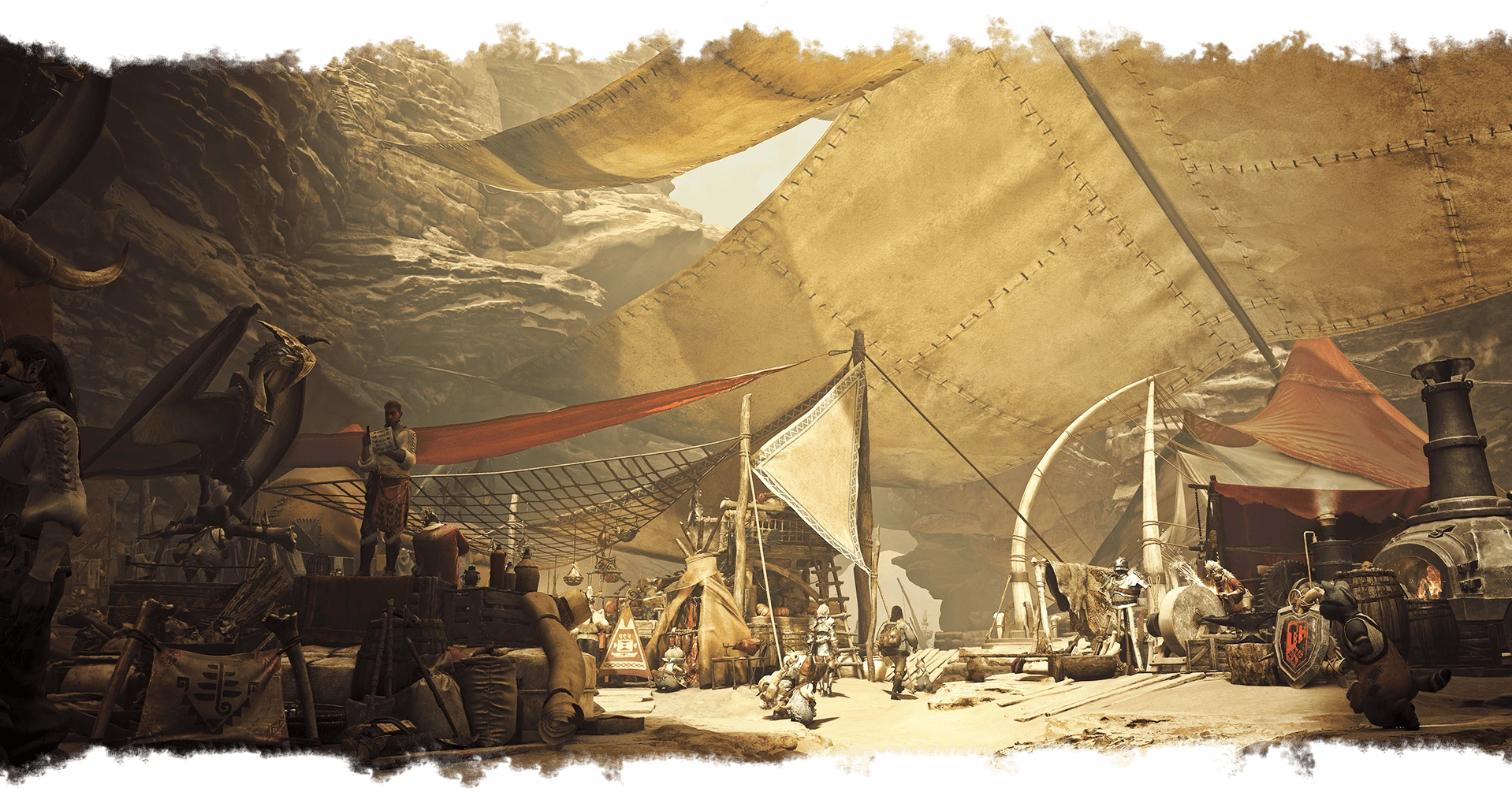 Base Camp in Monster Hunter Wilds