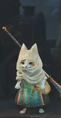 Palico kunafa alpha Set in Monster Hunter Wilds