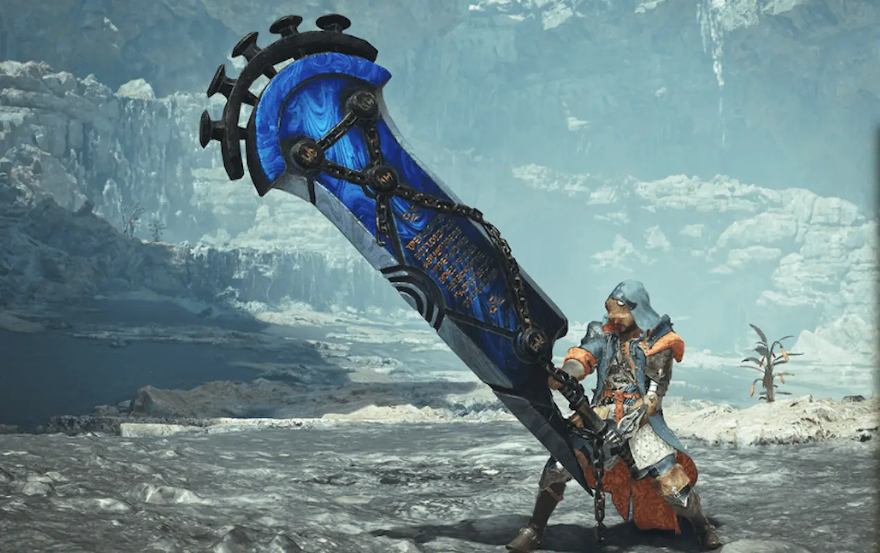 Gogma Artian Weapons Appearance in Monster Hunter Wilds