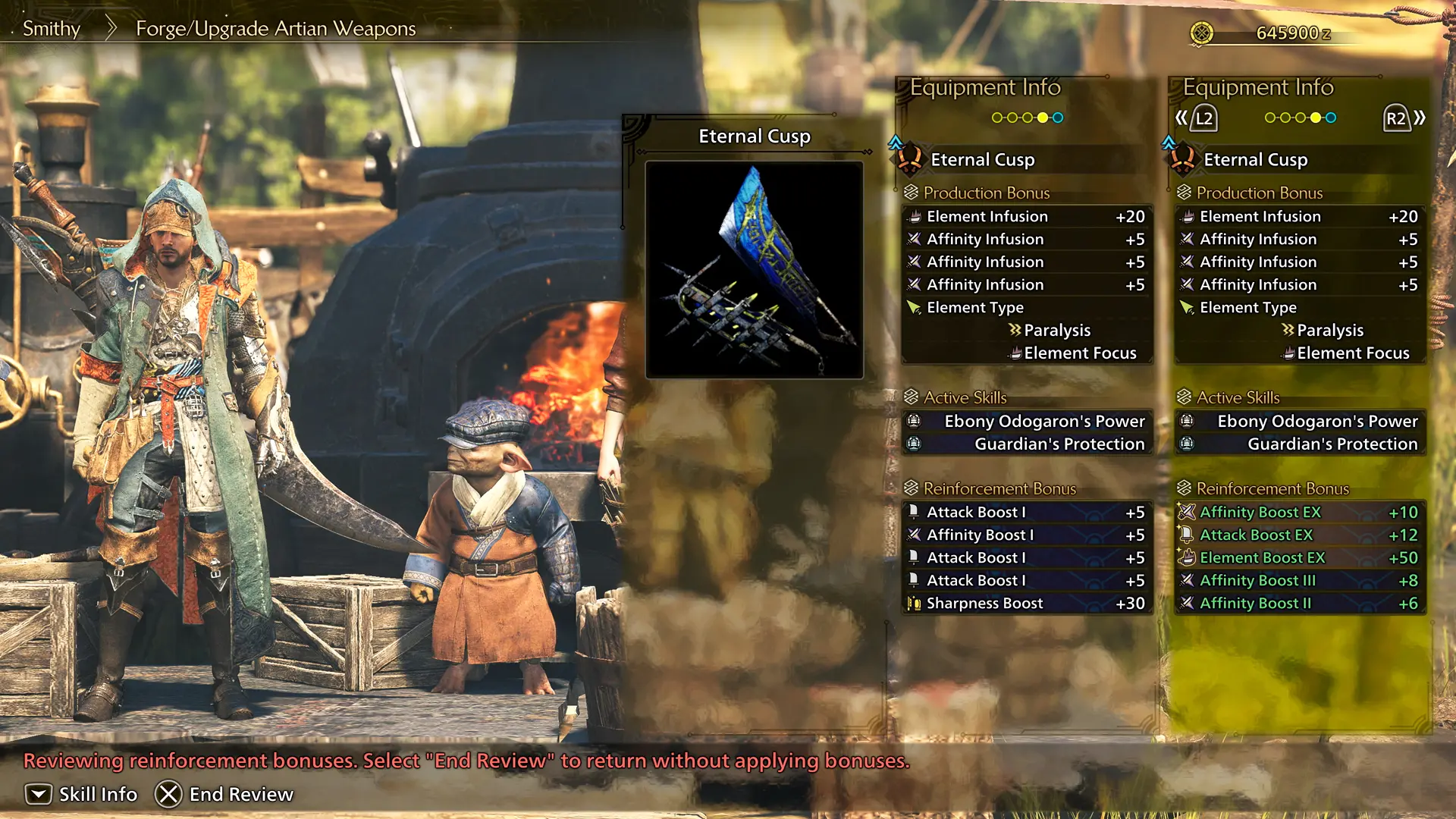 Gogma Artian Weapons in Monster Hunter Wilds