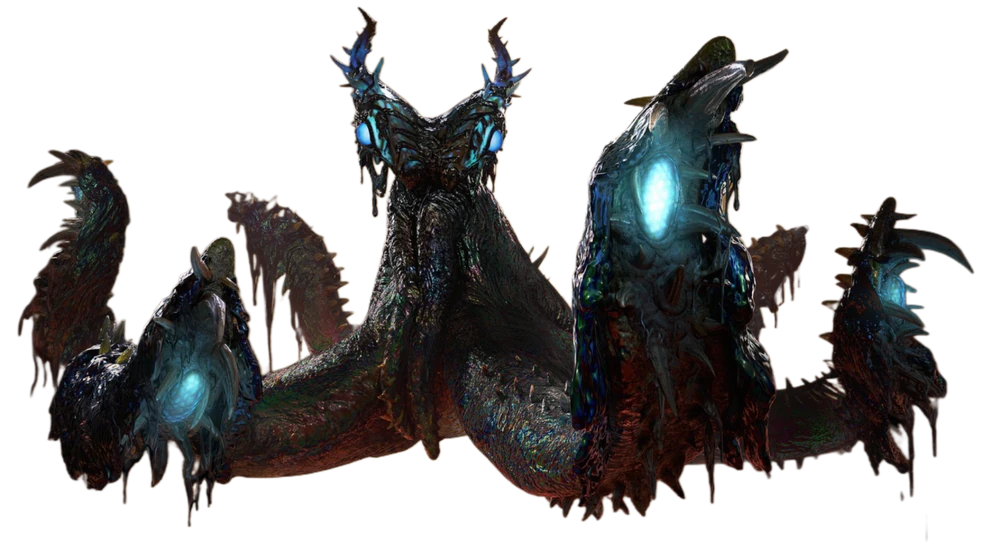 Nu Udra Art in Monster Hunter Wilds